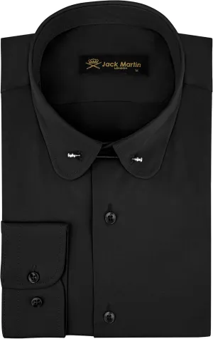 Men's Club Collar Dress Shirt with Pin Collar Bar | Long Sleeve | Button-Up Stylish Formal