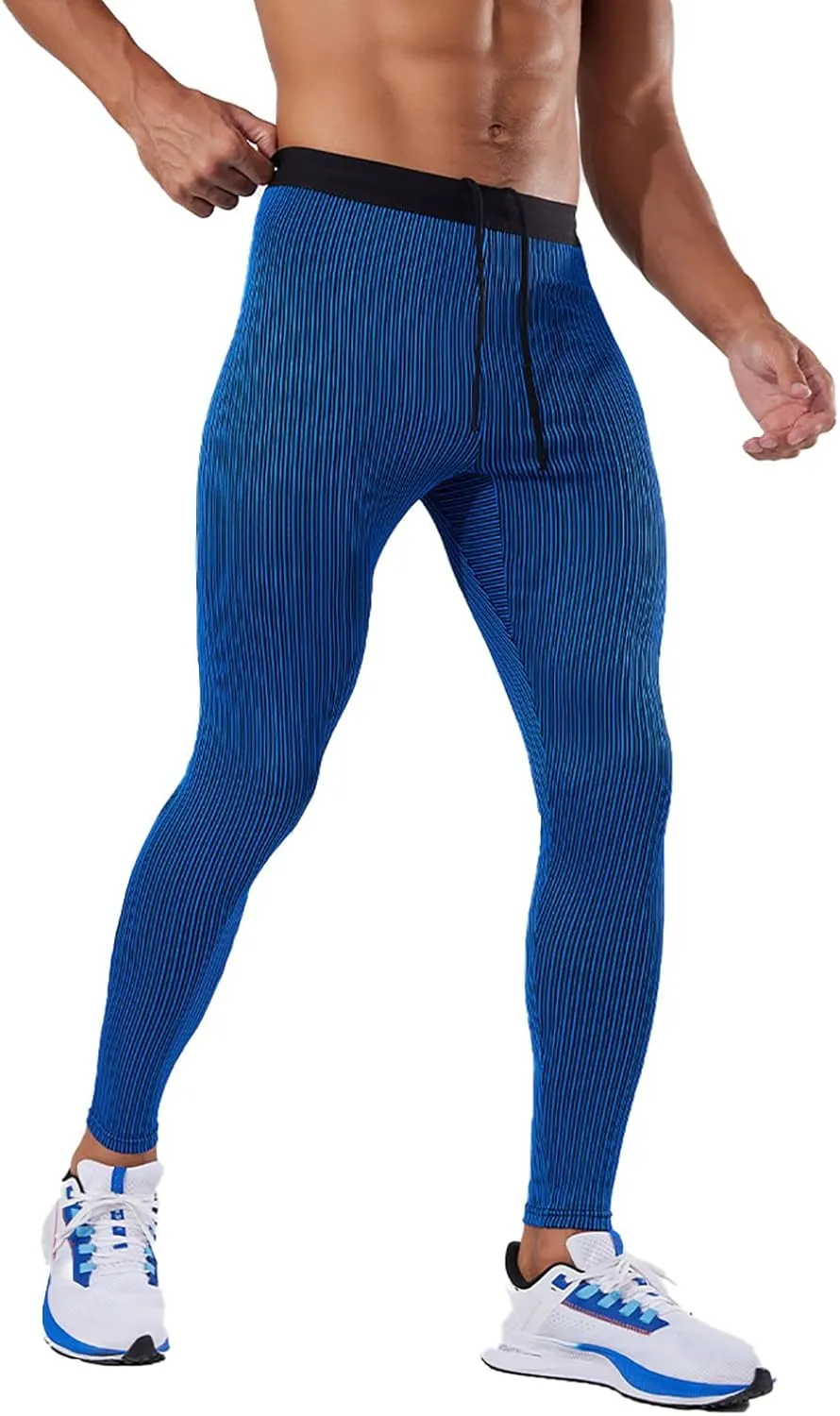 Men's Compression Pants Athletic Tight,Leggings Base Layer Bottoms for Running Workout Sports Basketball with Pocket