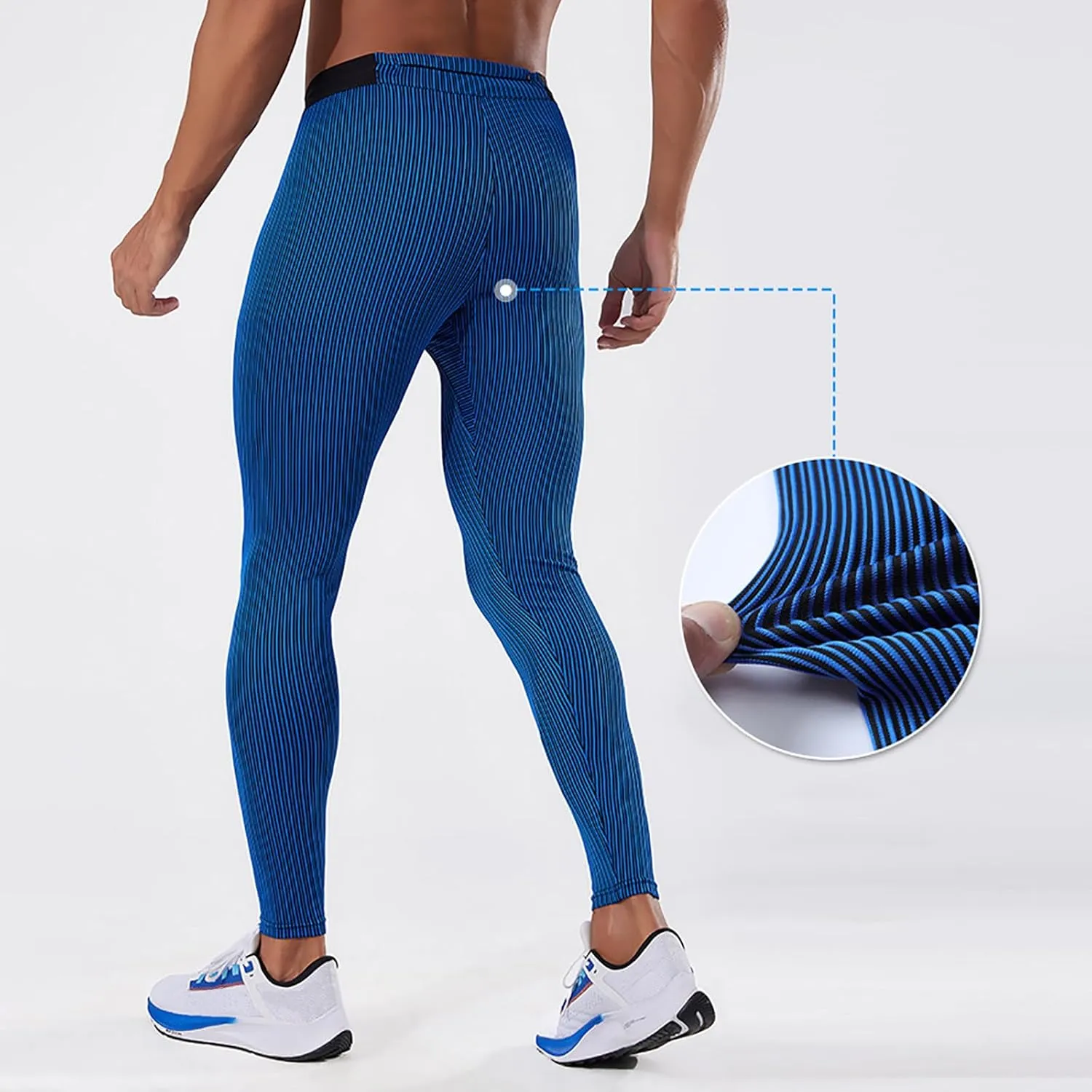 Men's Compression Pants Athletic Tight,Leggings Base Layer Bottoms for Running Workout Sports Basketball with Pocket