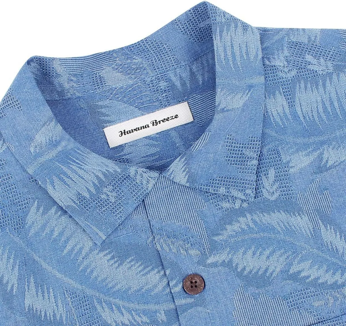 Mens Hawaiian Shirts Silk Botton Down Short Sleeve Shirts Tropical Casual Beach Shirt Camp Shirts