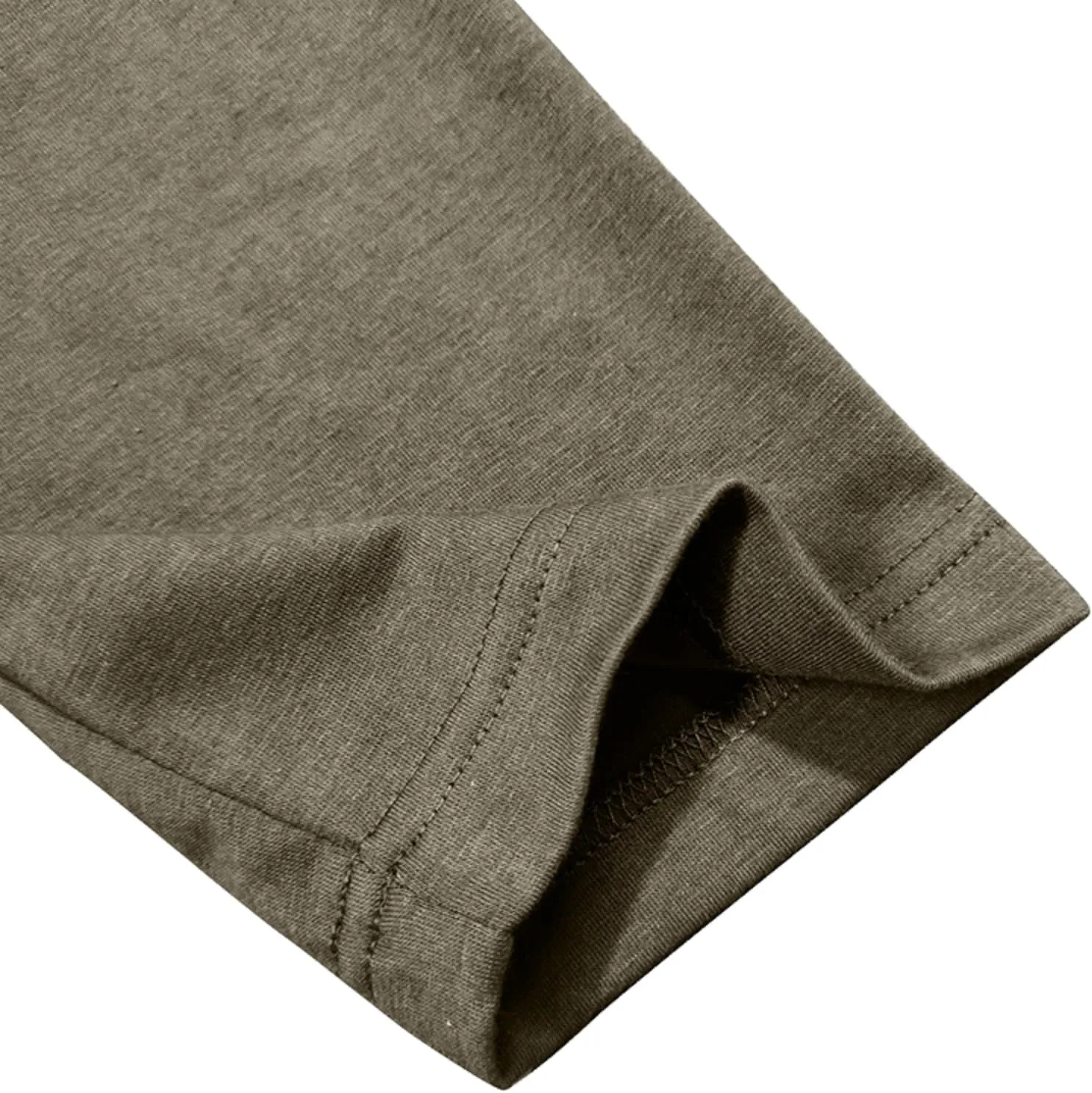 Men's Henley Shirts Classic Casual Basic Tee Shirts Long Sleeve Cotton Button T Shirts