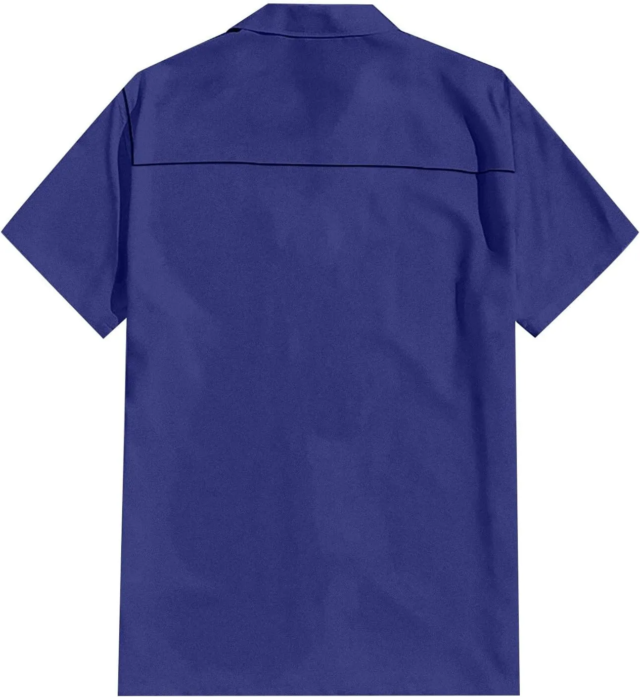 Mens Linen Shirts Casual Short Sleeve Summer Beach Shirts Loose Fit Cotton Linen Shirts Resort Clothings