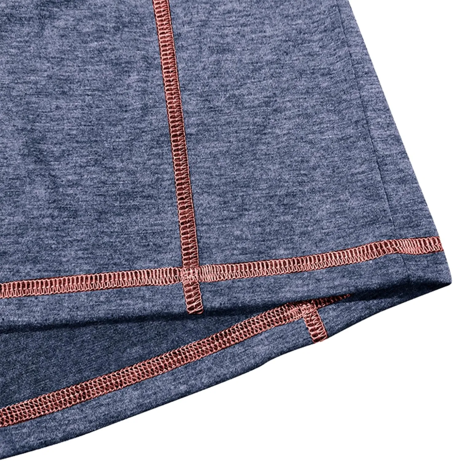 Mens Short Sleeve Shirts Casual Cotton Basic Henley Shirts Summer Lightweight T-Shirts