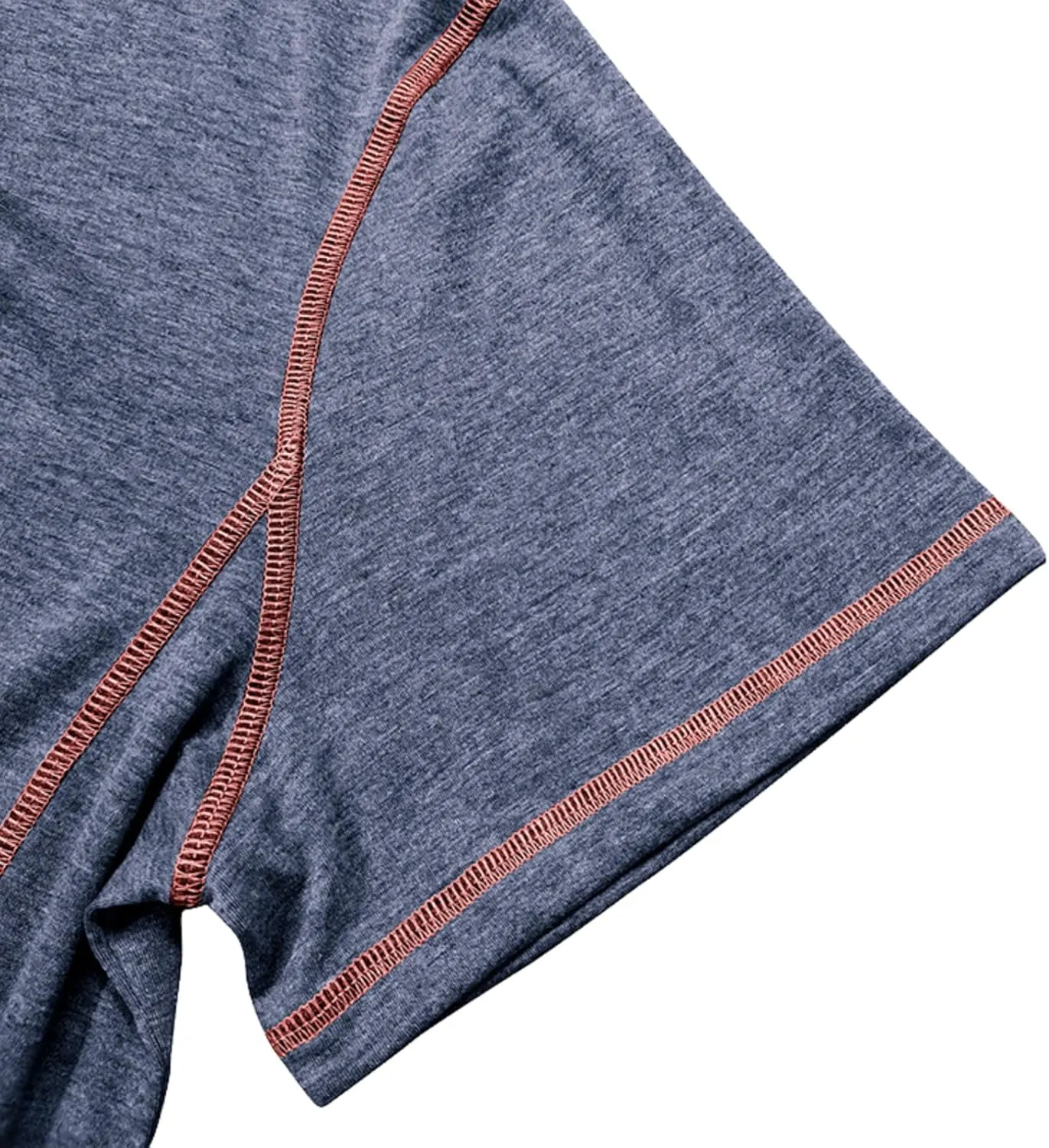 Mens Short Sleeve Shirts Casual Cotton Basic Henley Shirts Summer Lightweight T-Shirts