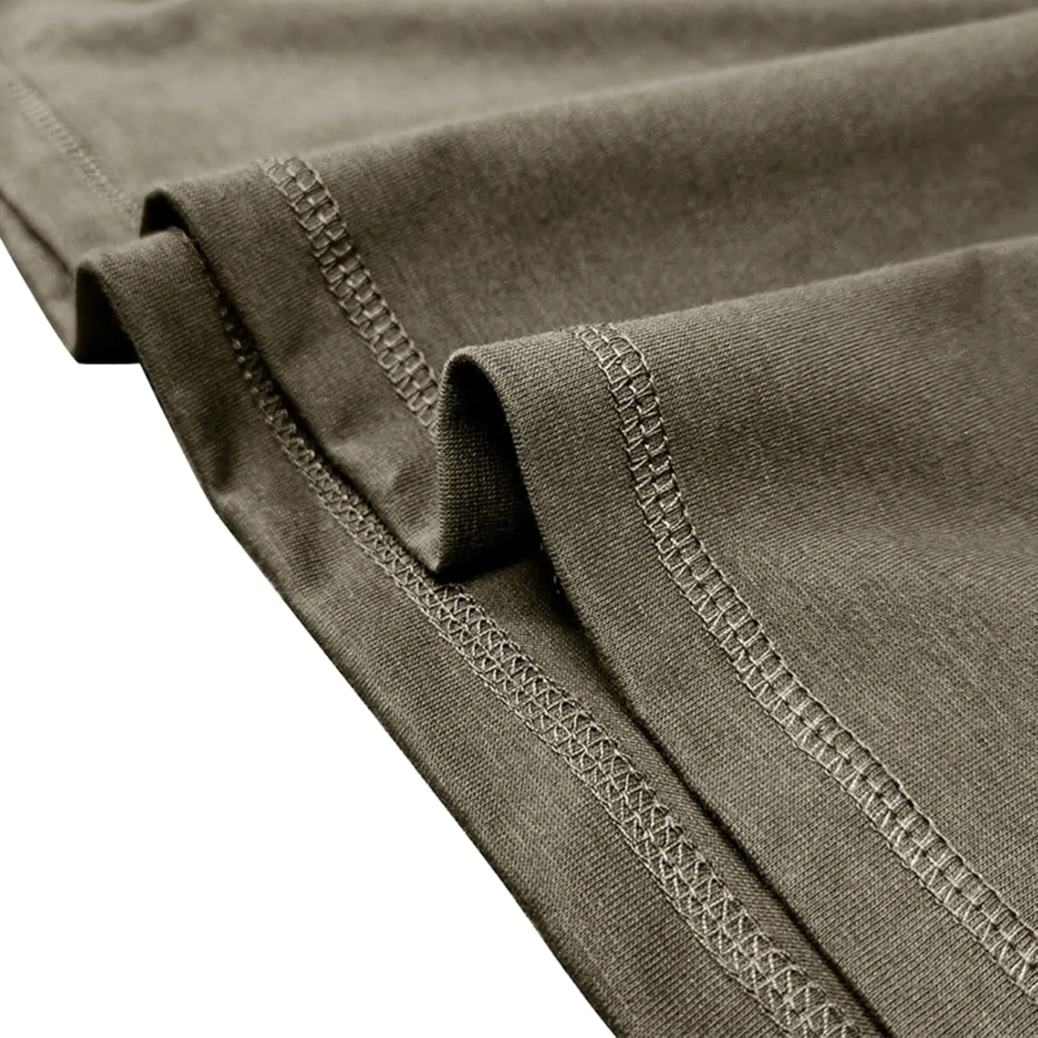 Mens Short Sleeve Shirts Casual Cotton Henley Shirts Slim Fit Summer Classic T-Shirts