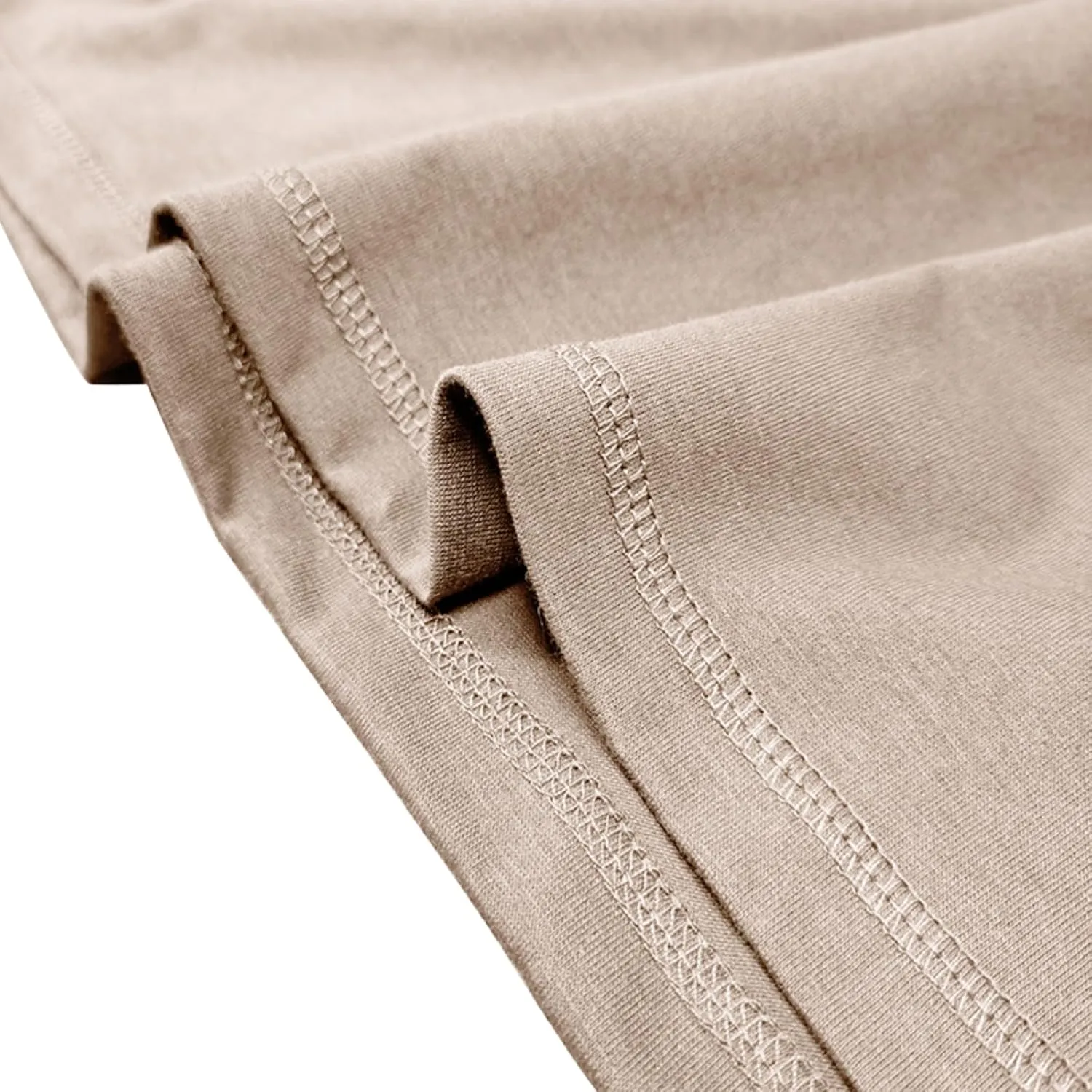 Mens Short Sleeve Shirts Casual Cotton Henley Shirts Slim Fit Summer Classic T-Shirts