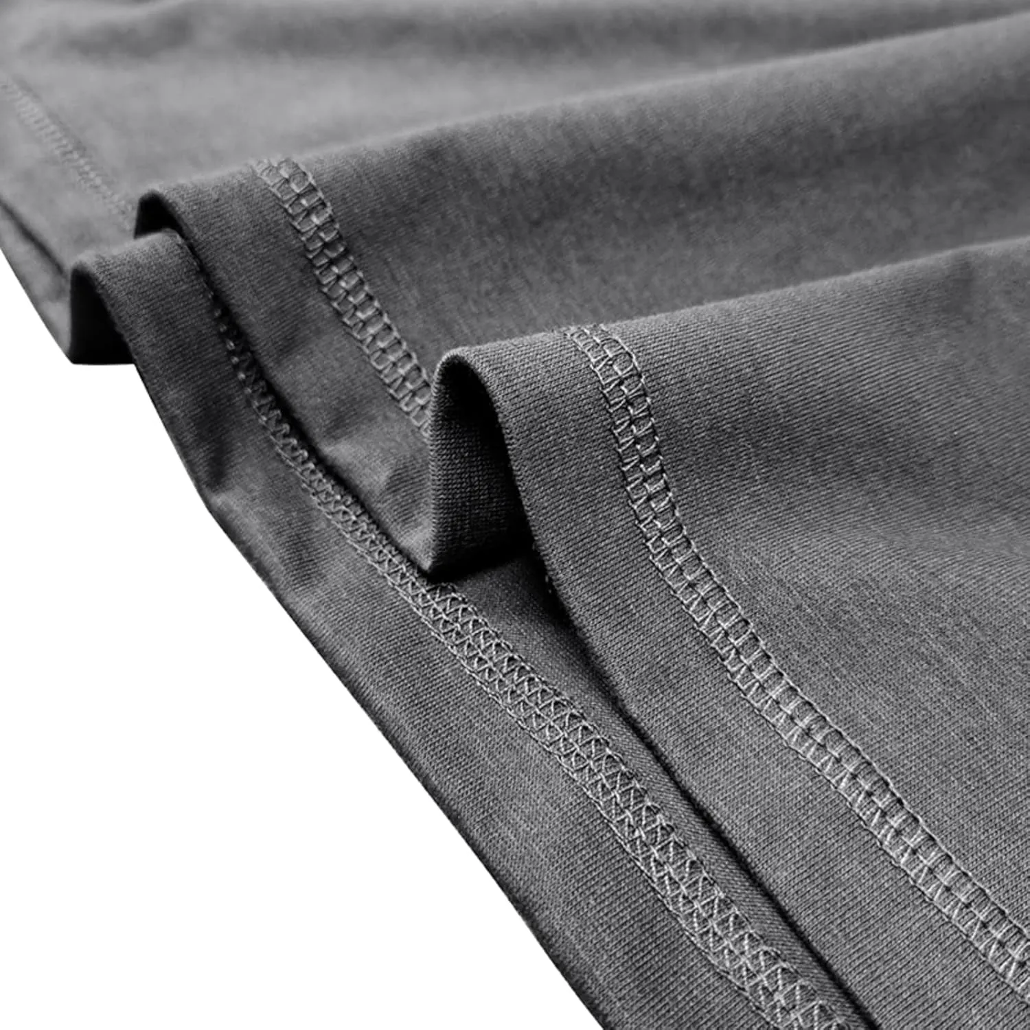 Mens Short Sleeve Shirts Casual Cotton Henley Shirts Slim Fit Summer Classic T-Shirts