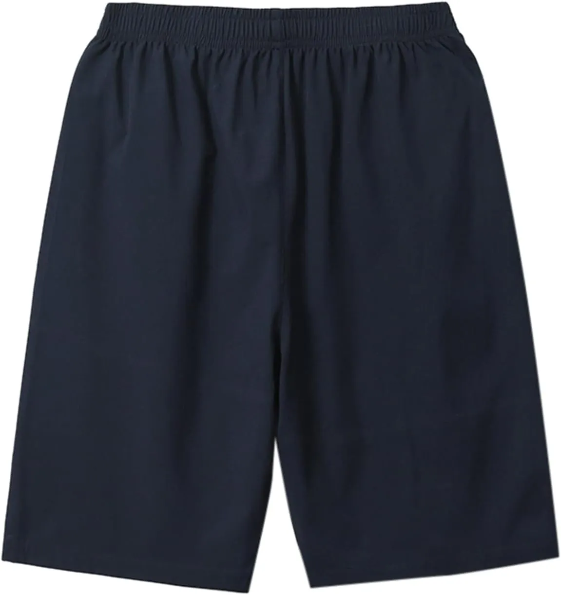 Mens Shorts Men's 5" Solid Running Shorts Quick Dry Athletic Workout Gym Sport Hiking Shorts with Zipper Pockets