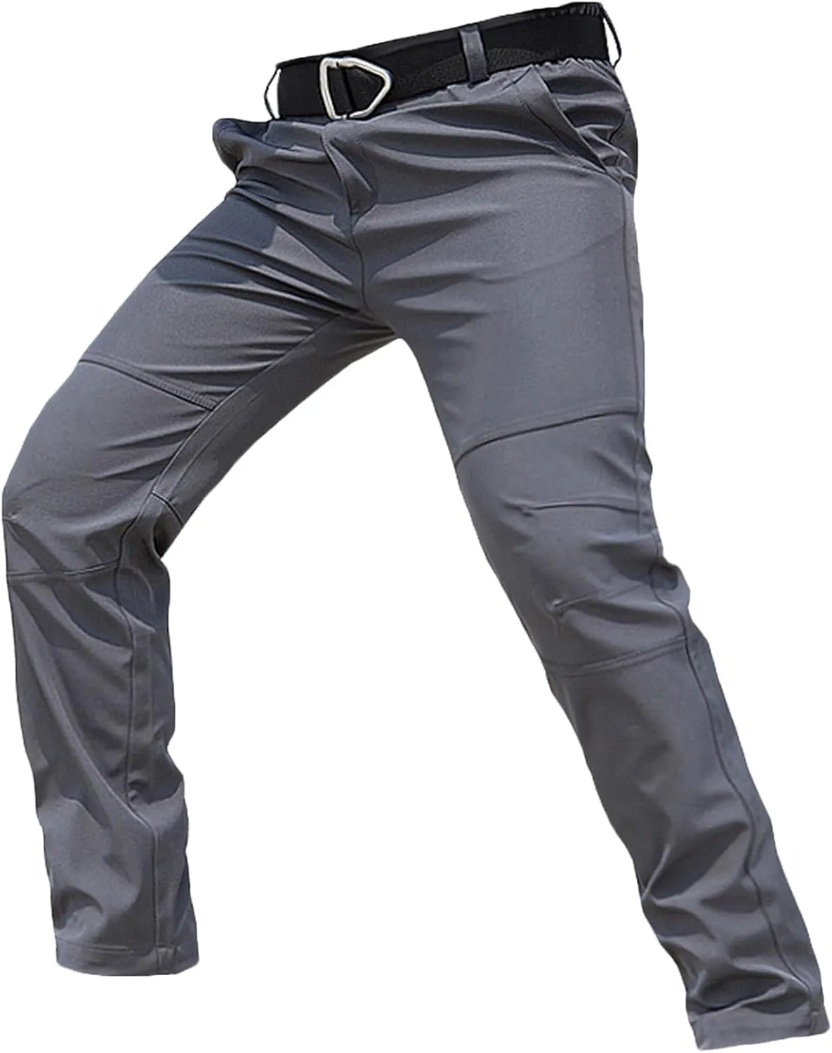 Mens Stretch Waterproof Golf Pants Lightweight Hiking Tactical Work Pants Outdoor Casual Dress Trousers with Pockets