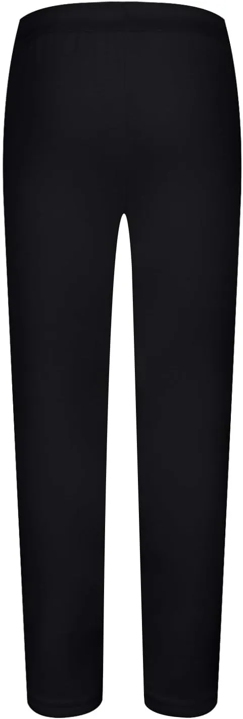 Mens Sweatpants 2 Pack Joggers Open-Bottom Casual Fleece Lined Elastic Waist Drawstring Workout Pants with Pockets