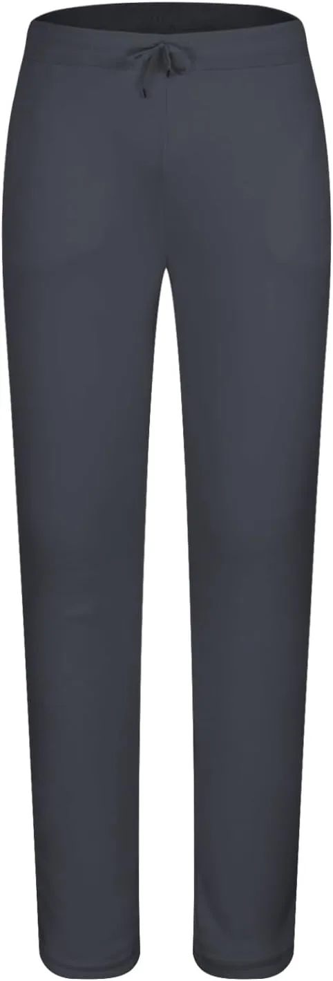Mens Sweatpants 2 Pack Joggers Open-Bottom Casual Fleece Lined Elastic Waist Drawstring Workout Pants with Pockets