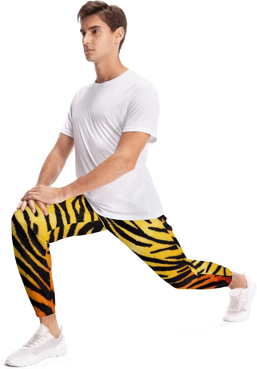 Mens Sweatpants Lounge Pants Comfy Jogger Pants Lightweight Casual Trousers with Pocket