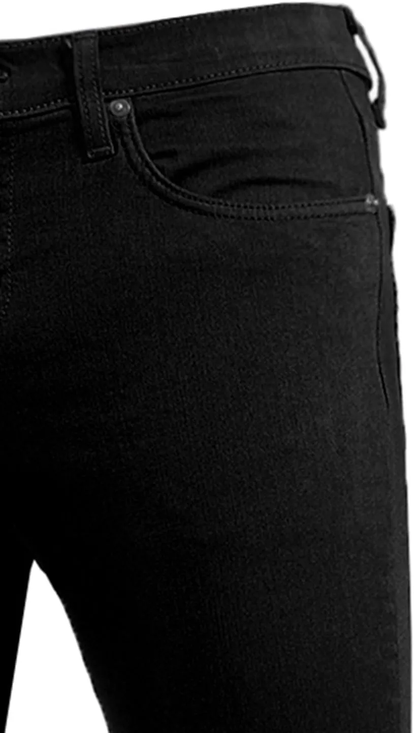 NE PEOPLE Mens Basic Classic Solid Color Skinny Fitted Stretch Jeans (26-40)
