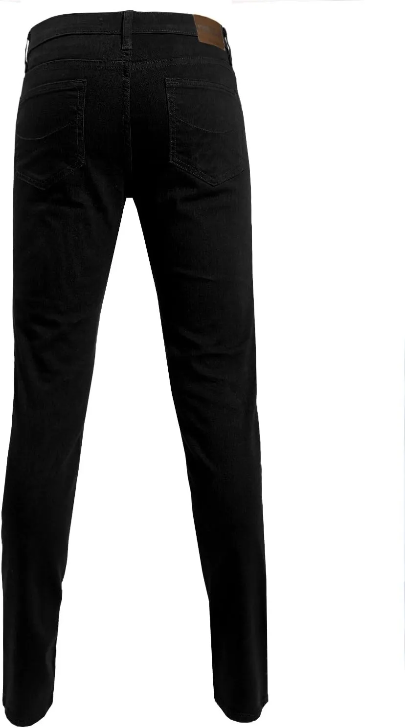 NE PEOPLE Mens Basic Classic Solid Color Skinny Fitted Stretch Jeans (26-40)