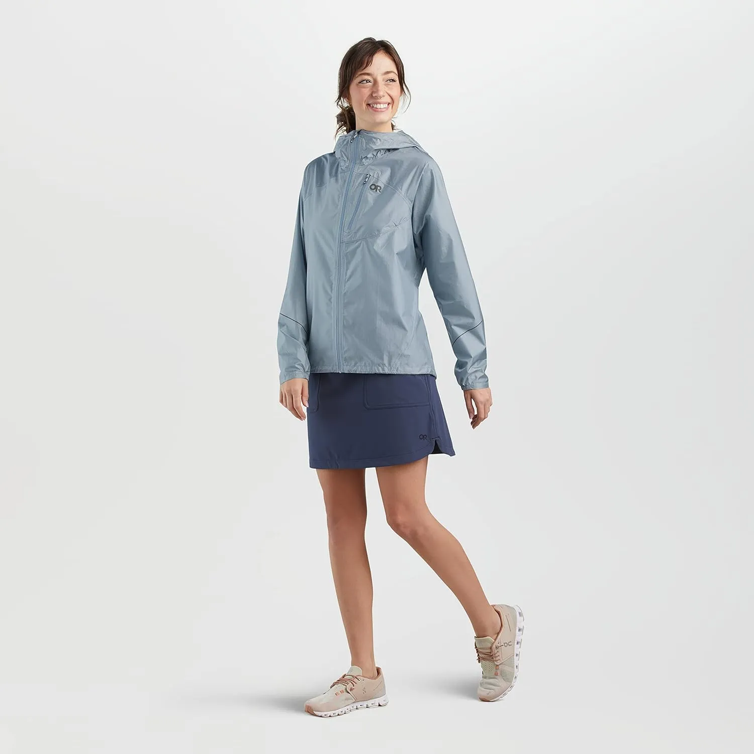 Outdoor Research Women's Helium Rain Jacket - Breathable Weatherproof Jacket