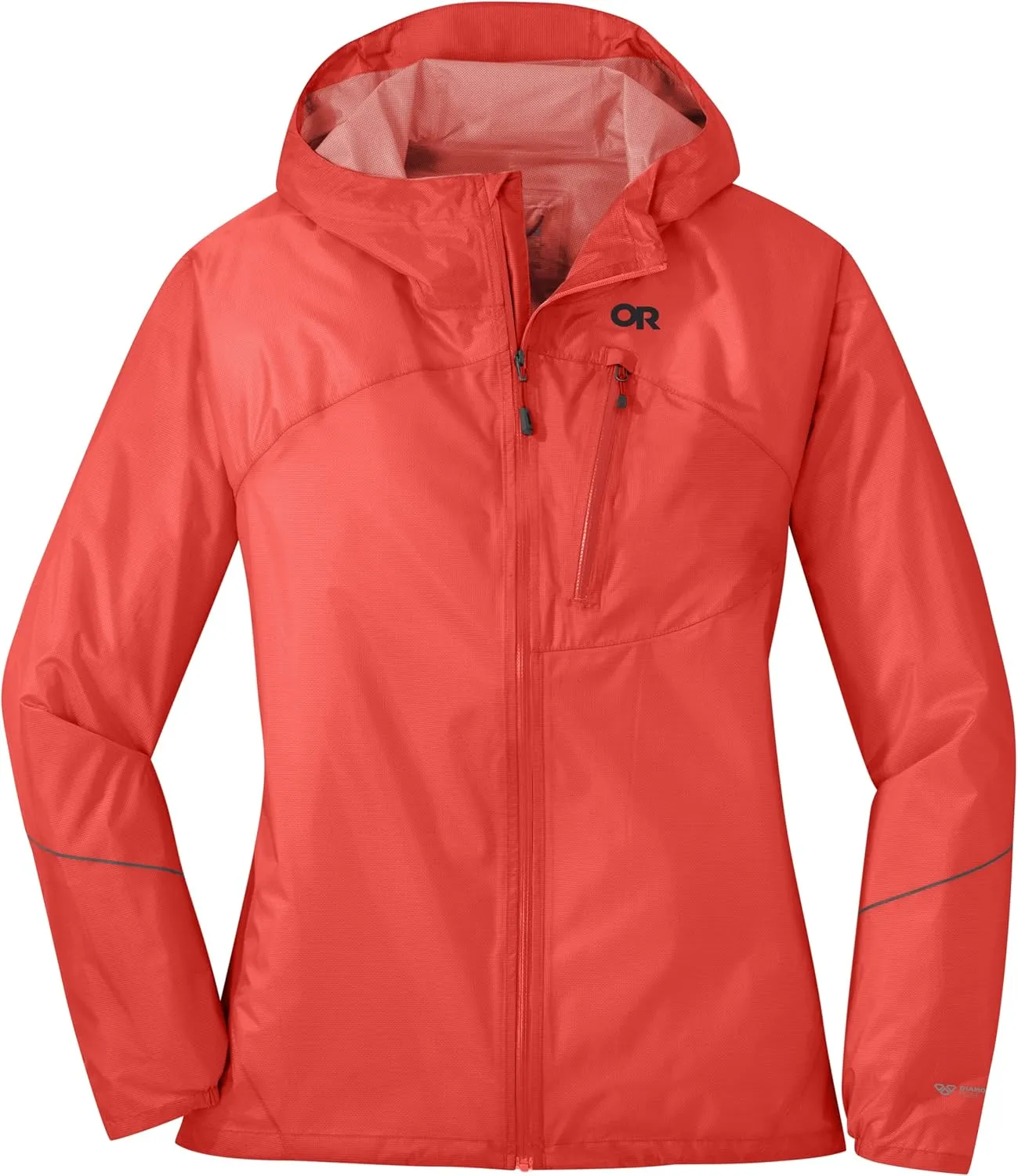 Outdoor Research Women's Helium Rain Jacket - Breathable Weatherproof Jacket