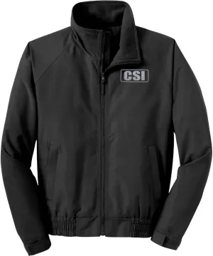 Smart People Clothing CSI, Economy, REFLECTIVE LOGO, charger jacket