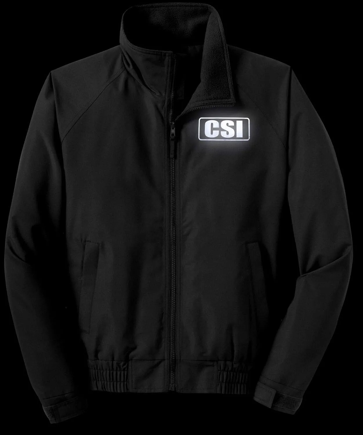 Smart People Clothing CSI, Economy, REFLECTIVE LOGO, charger jacket