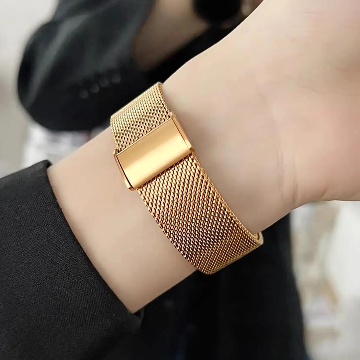 Smart Watch for Women with Make/Answer Call, 1.2" Adjustable Fitness Watch with Heart Rate Sleep Monitor Female Cycle and 100  Sports Modes for iOS Android (G02-Rose Gold)