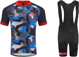 UGLY FROG Mens Breathable Cycling Jersey 3D Padded Breathable Quick Dry