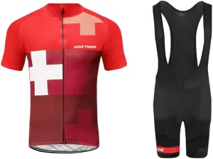 UGLY FROG Mens Breathable Cycling Jersey 3D Padded Breathable Quick Dry