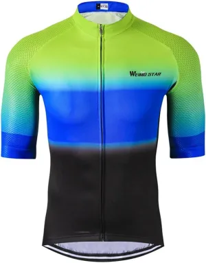 Weimostar Men's Cycling Jersey Biking Shirts with Pockets Breathable