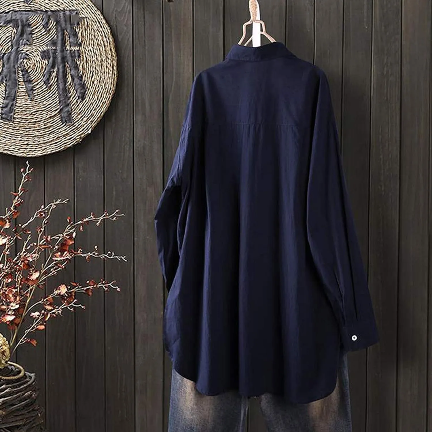 Women's Linen Shirts 2024 Linen Short Sleeved Shirt White Shirt Women Shirts for Women White Dress Shirt Shirts for