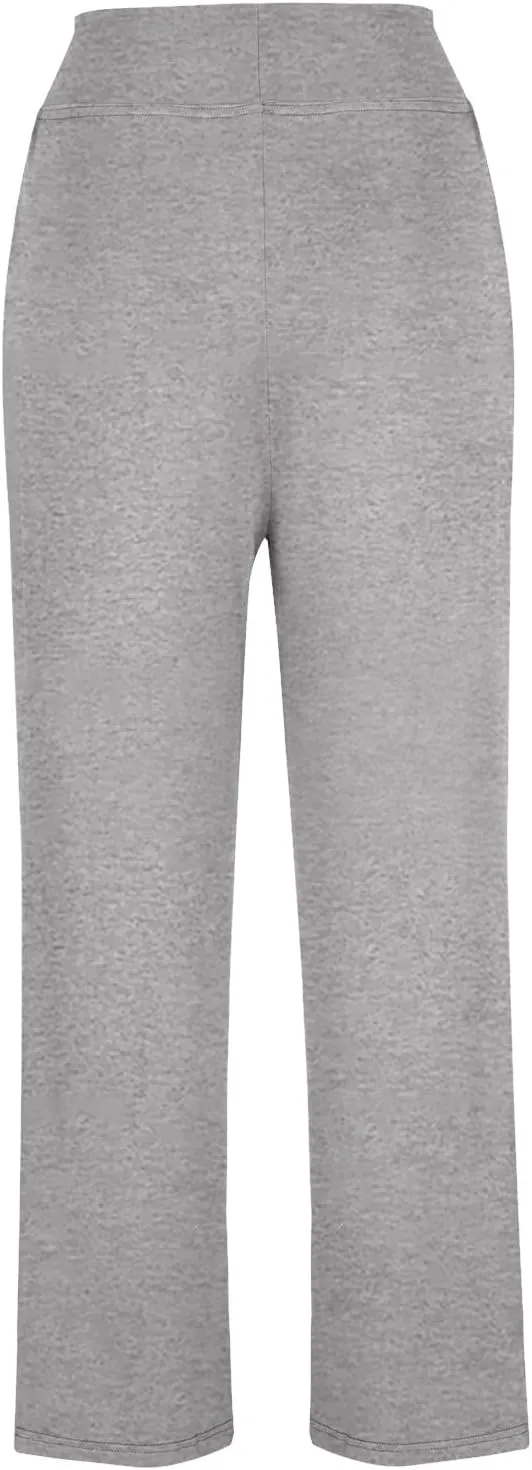 Workout Pants Plus Size Women Straight Leg Yoga Pants Stretchy Trousers High Waisted Casual Pants Fitted Soft Pants
